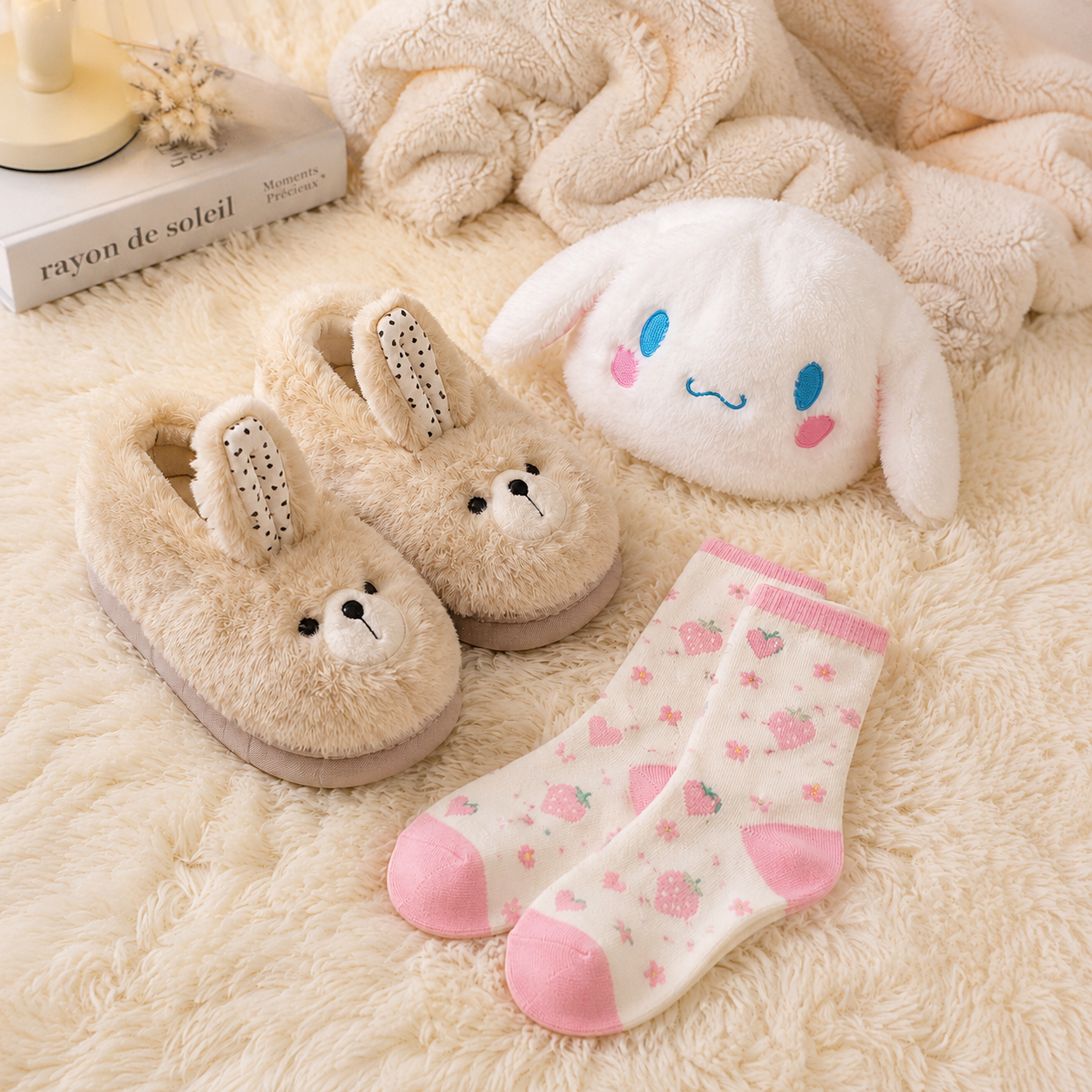 Pantuflas Conejo Kids