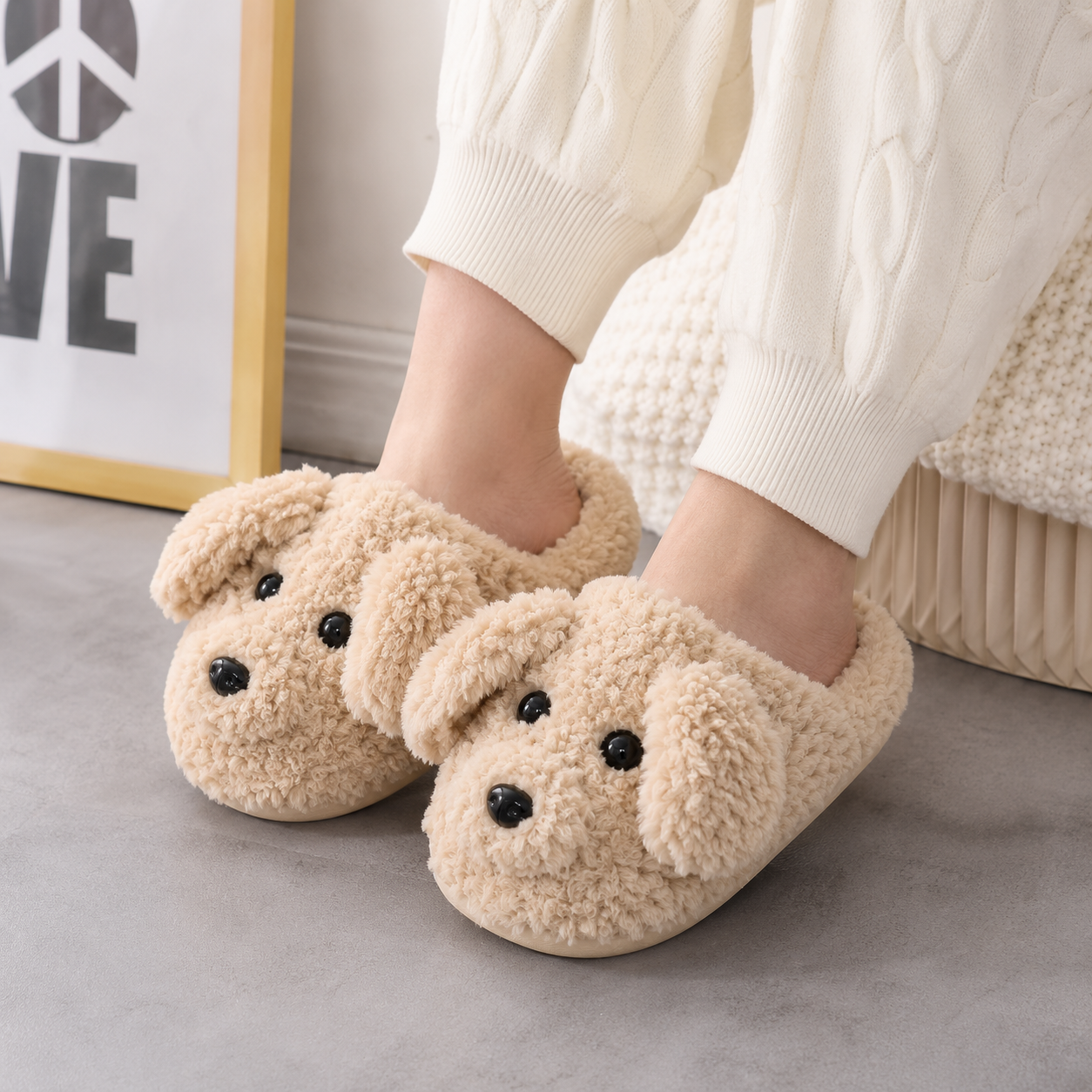 Pantuflas Caniche adulto