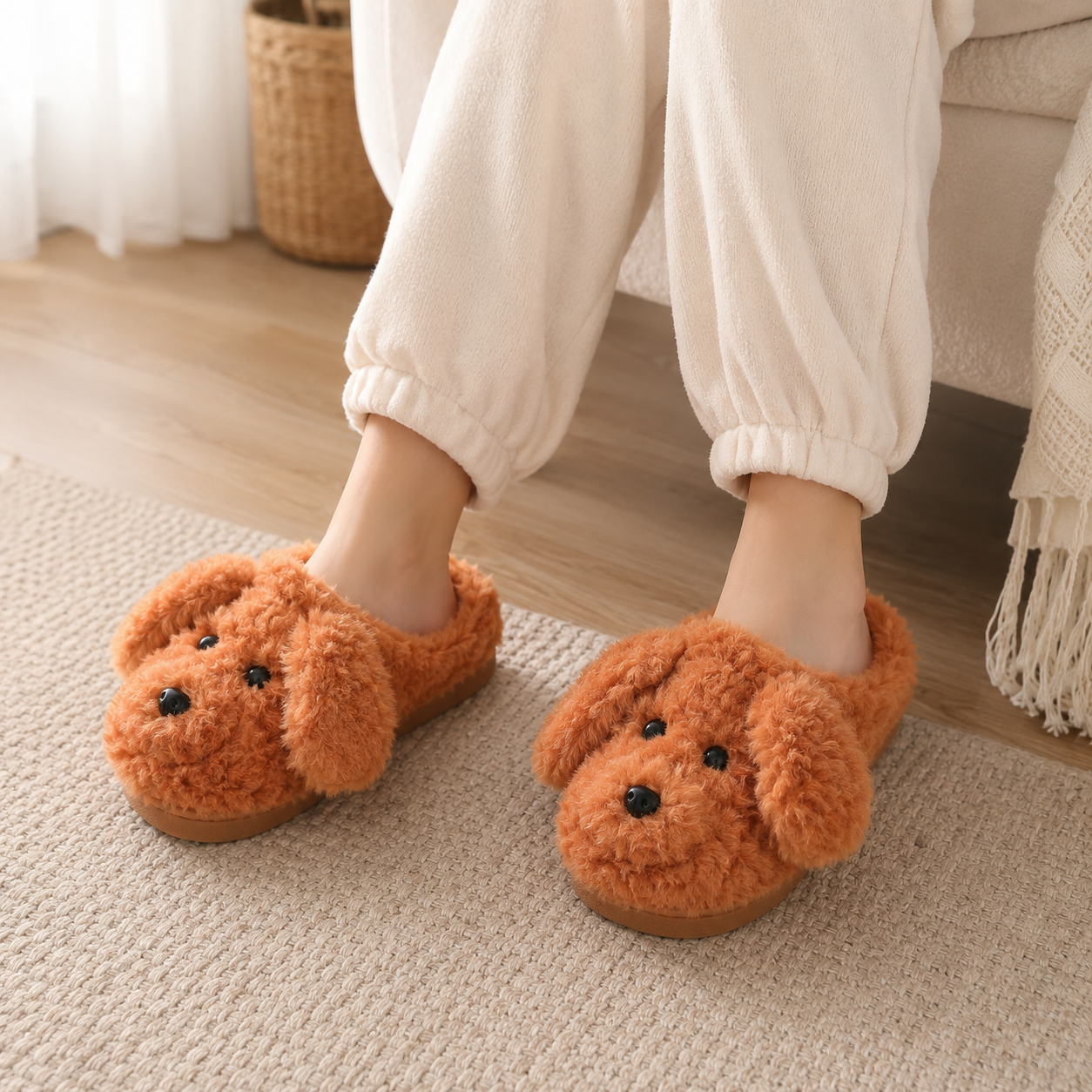 Pantuflas Caniche adulto