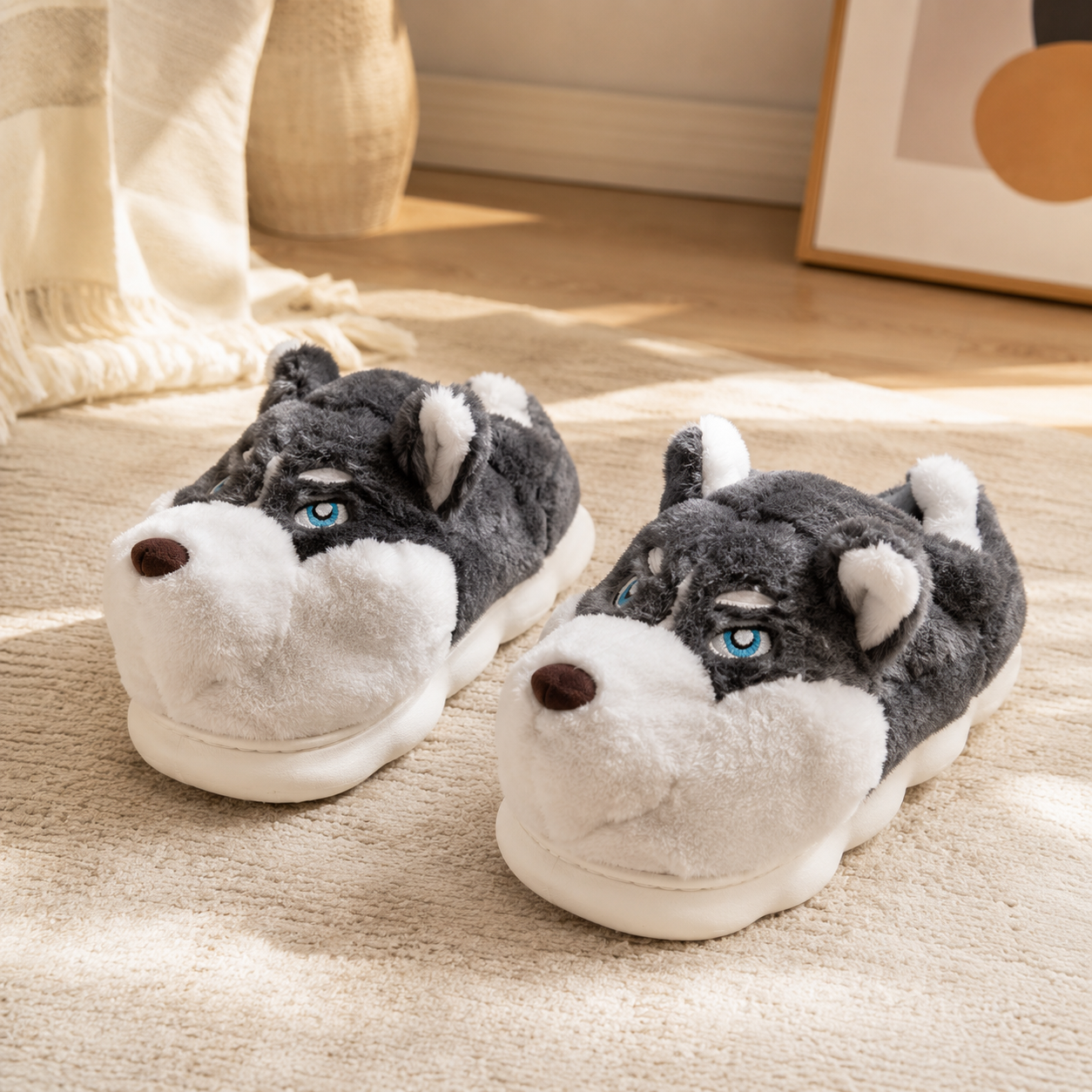 Pantuflas Husky Adulto